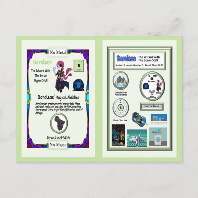 Boroleas - Boron Trading Card (Front)