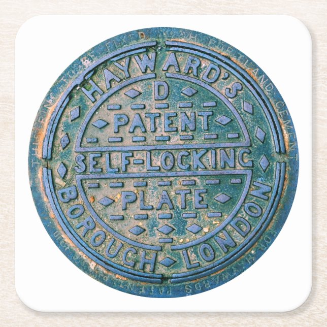 Borough of London Utility Cover - Coaster (Front)