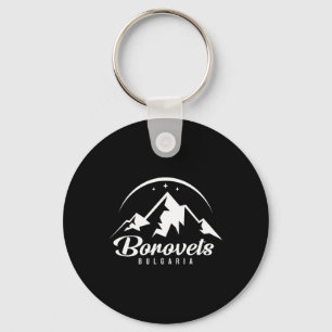 Borovets Bulgaria Ski Resort Skiing Snowboarding Key Ring