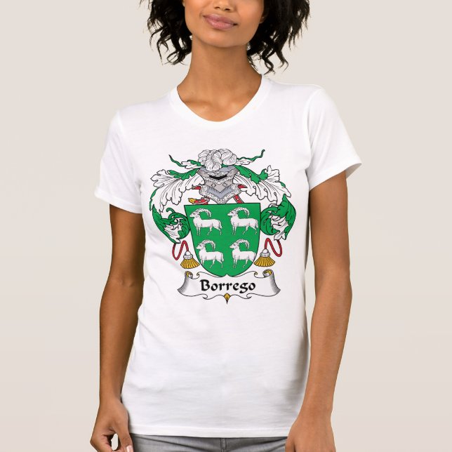 Borrego Family Crest T-Shirt (Front)