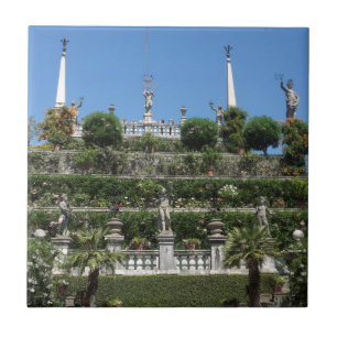 Borromeo Palace in Stresa,Italy Ceramic Tile