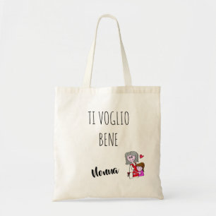Borsa Ti voglio bene Nonna - femminuccia Tote Bag