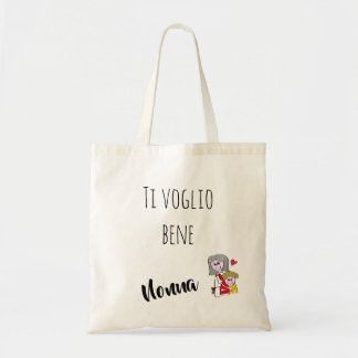 Borsa Ti voglio bene Nonna — maschietto Tote Bag