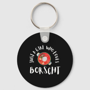 Borschtsch Beetroot Ukrainian Borscht 1 Key Ring