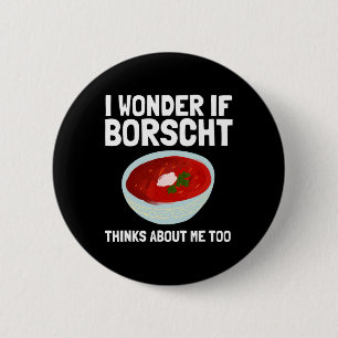 Borschtsch Beetroot Ukrainian Borscht 2 6 Cm Round Badge