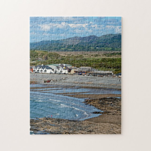 Borth Coastline Jigsaw Puzzle (Vertical)