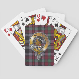 Borthwick Tartan & Badge Playing Cards