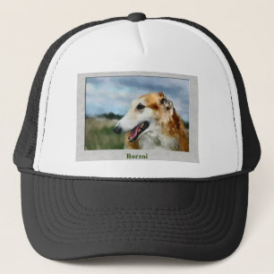 Borzoi Art Gifts Trucker Hat
