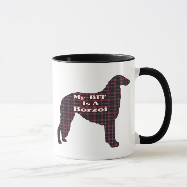 Borzoi BFF Mug (Right)