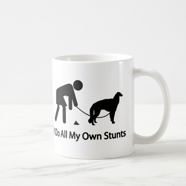 Borzoi Coffee Mug (Right)