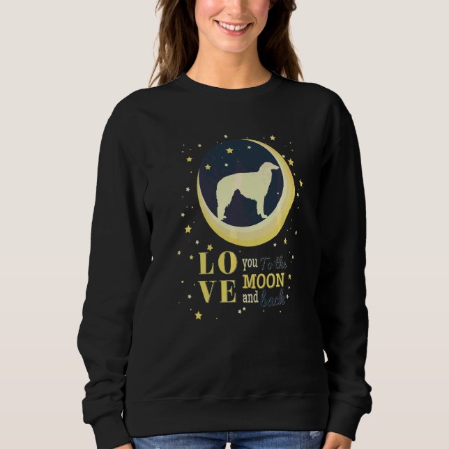 Borzoi Dog Breed  1 Sweatshirt (Front)