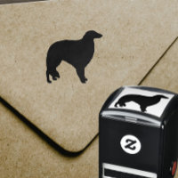 Borzoi Dog Breed Silhouette