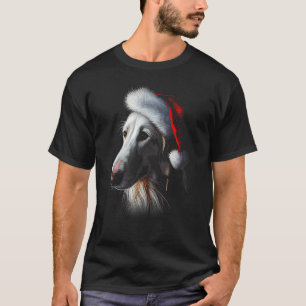 Borzoi Dog Owner art funny Borzoi Dog T-Shirt