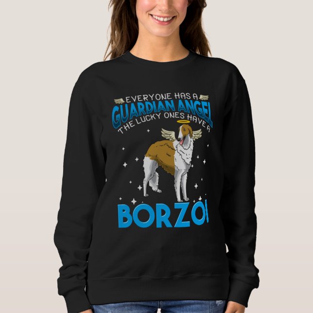 Borzoi Dog Owner gift Idea Sweatshirt (Front)