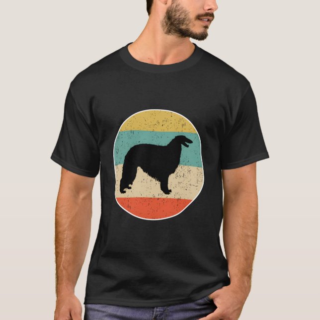 Borzoi Dog T-Shirt (Front)