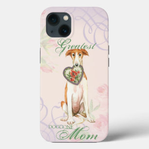 Borzoi Heart Mum iPhone 13 Case