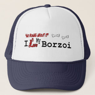 Borzoi Lovers Gifts Trucker Hat