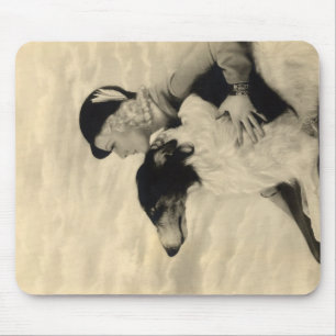 Borzoi Mouse Pad