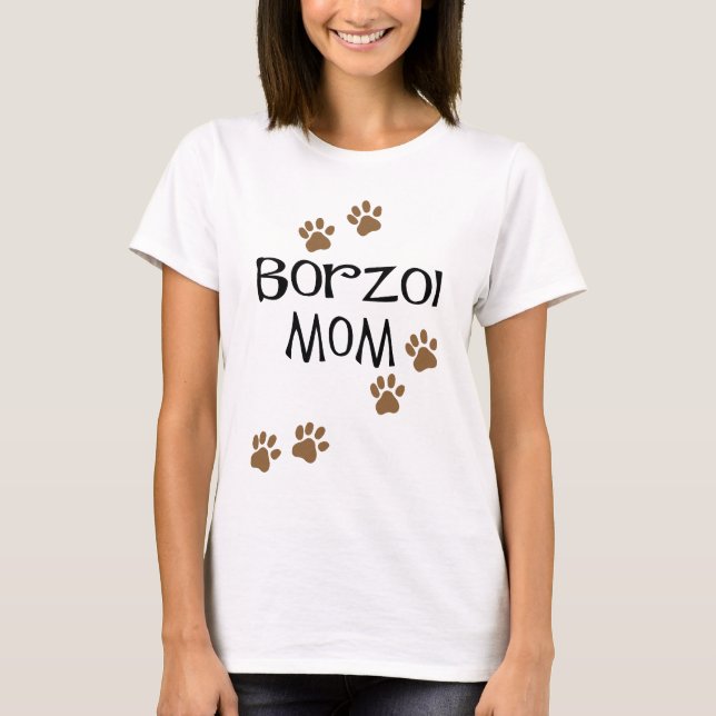 Borzoi Mum T-Shirt (Front)