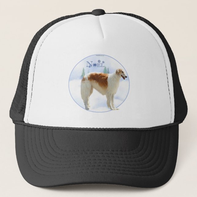 Borzoi Noel Trucker Hat (Front)