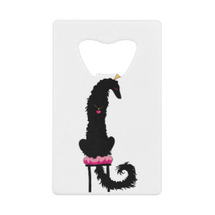 Borzoi Princess Black