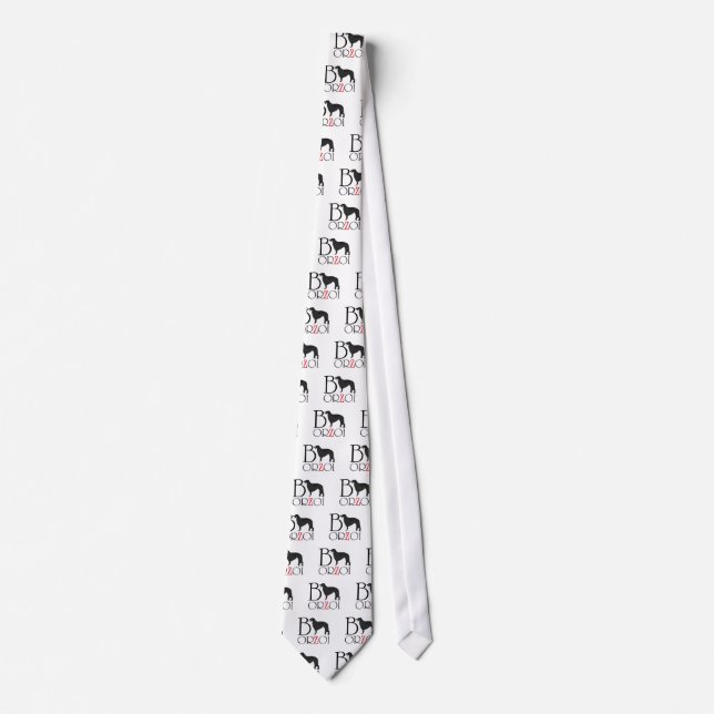 BORZOI TIE (Front)