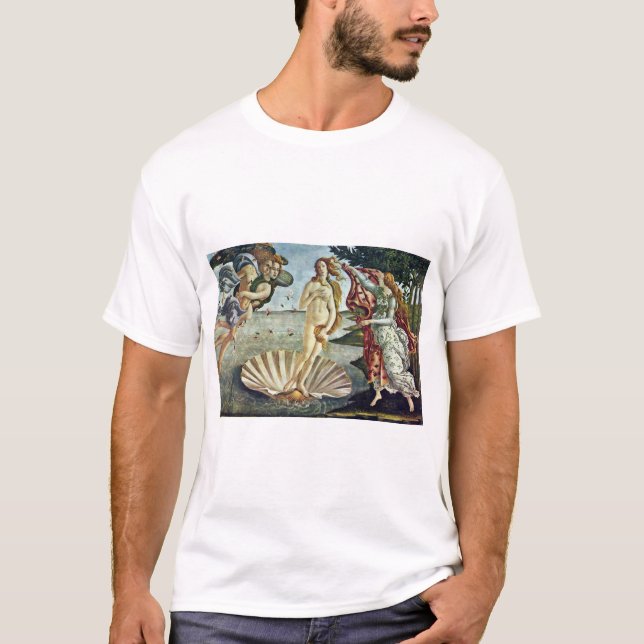 Bosanski: Roä'Enje Venere.,  By Sandro Botticelli T-Shirt (Front)