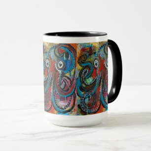 "Bosco, a Basquiatopus" 11 oz Beverage Mug