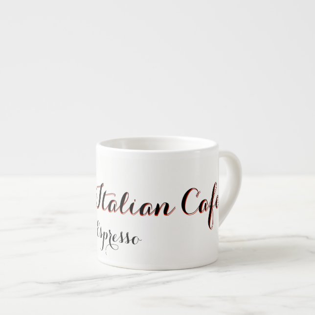 Bosco's Italian Cafe Espresso Cup (Front Right)