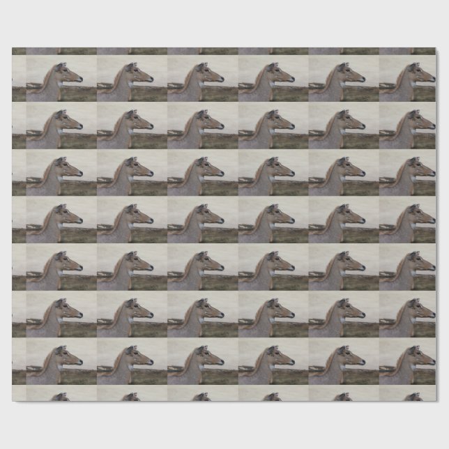 Boselaphus tragocamelus wrapping paper (Flat)