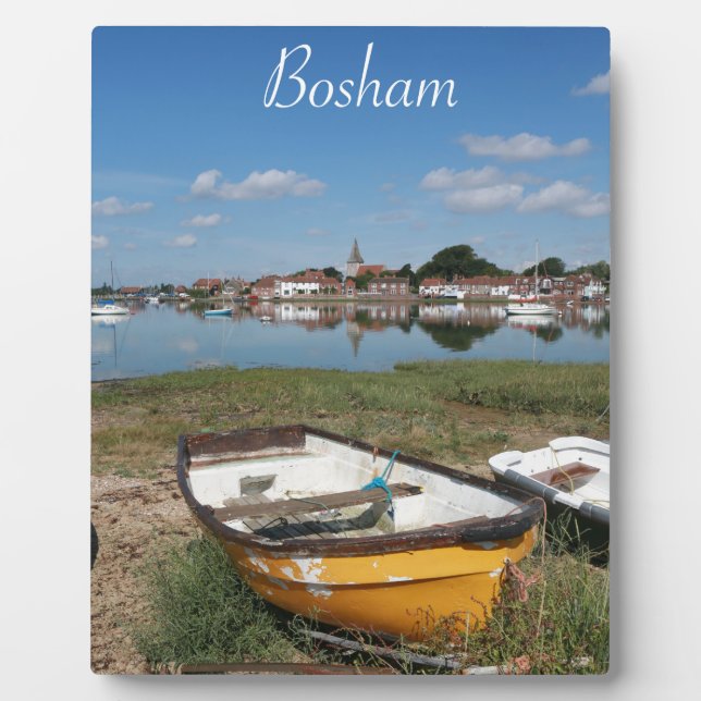 Bosham - Glorious seaside - Pro photo. Plaque (Front)