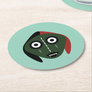 Bosigo Green Paper Coasters (Round)