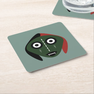 Bosigo Green Paper Coasters (Square)