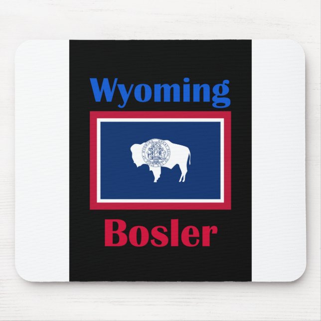 Bosler Wyoming Mouse Pad (Front)