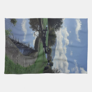 Bosley Canal Locks. Tea Towel