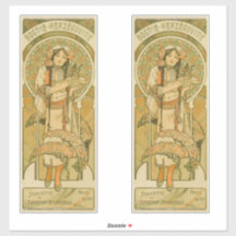 Bosnia and Herzegovina by Alphonse Mucha (1900)