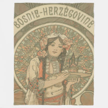 Bosnia and Herzegovina by Alphonse Mucha (1900)