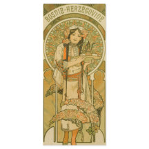 Bosnia and Herzegovina by Alphonse Mucha (1900)