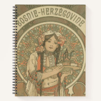 Bosnia and Herzegovina by Alphonse Mucha (1900)