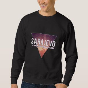 Bosnia And Herzegovina Country With Capital Or Mai Sweatshirt