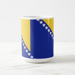 Bosnia and Herzegovina flag Coffee Mug
