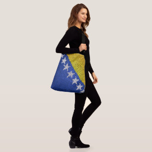 Bosnia and Herzegovina Flag Crossbody Bag
