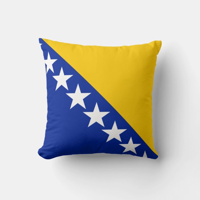 Bosnia and Herzegovina Flag Cushion (Front)