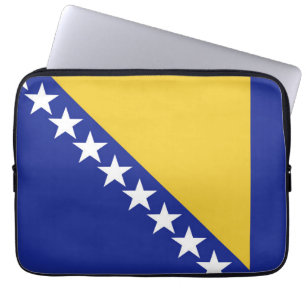 Bosnia and Herzegovina flag Laptop Sleeve