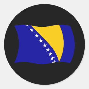 Bosnia and Herzegovina Flag Sticker