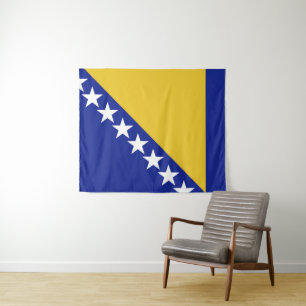 Bosnia and Herzegovina flag Tapestry