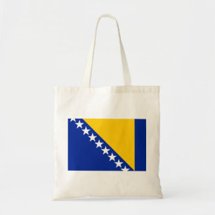 Bosnia and Herzegovina Flag Tote Bag