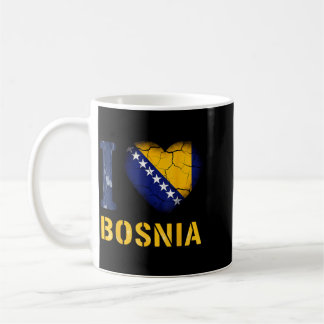 Bosnia And Herzegovina Roots Bosnian Flag Coffee Mug