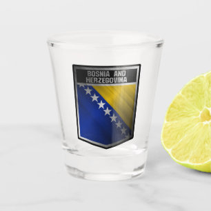 Bosnia and Herzegovina Shot Glass