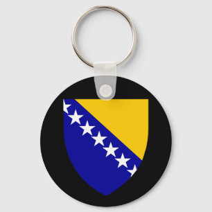 bosnia emblem key ring